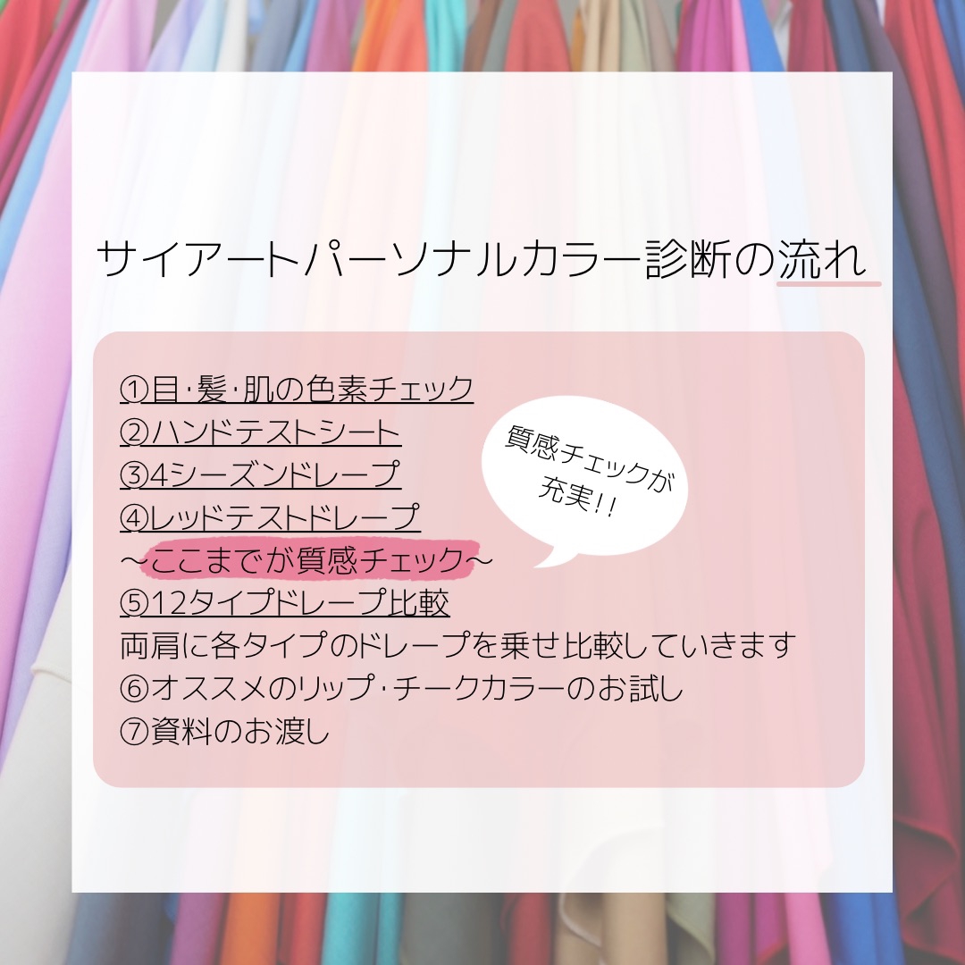 サイアートパーソナルカラードレープ診断用一式 サイアートパーソナル