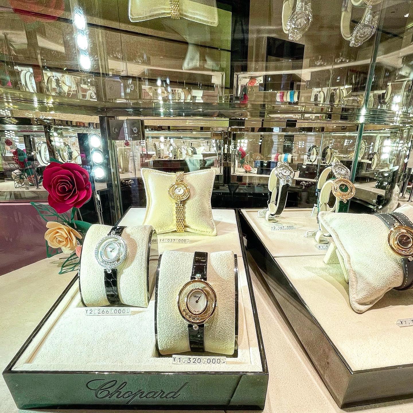 Chopard銀座本店“HAPPY POP UP” | nekonekodesign PAPER ARTS