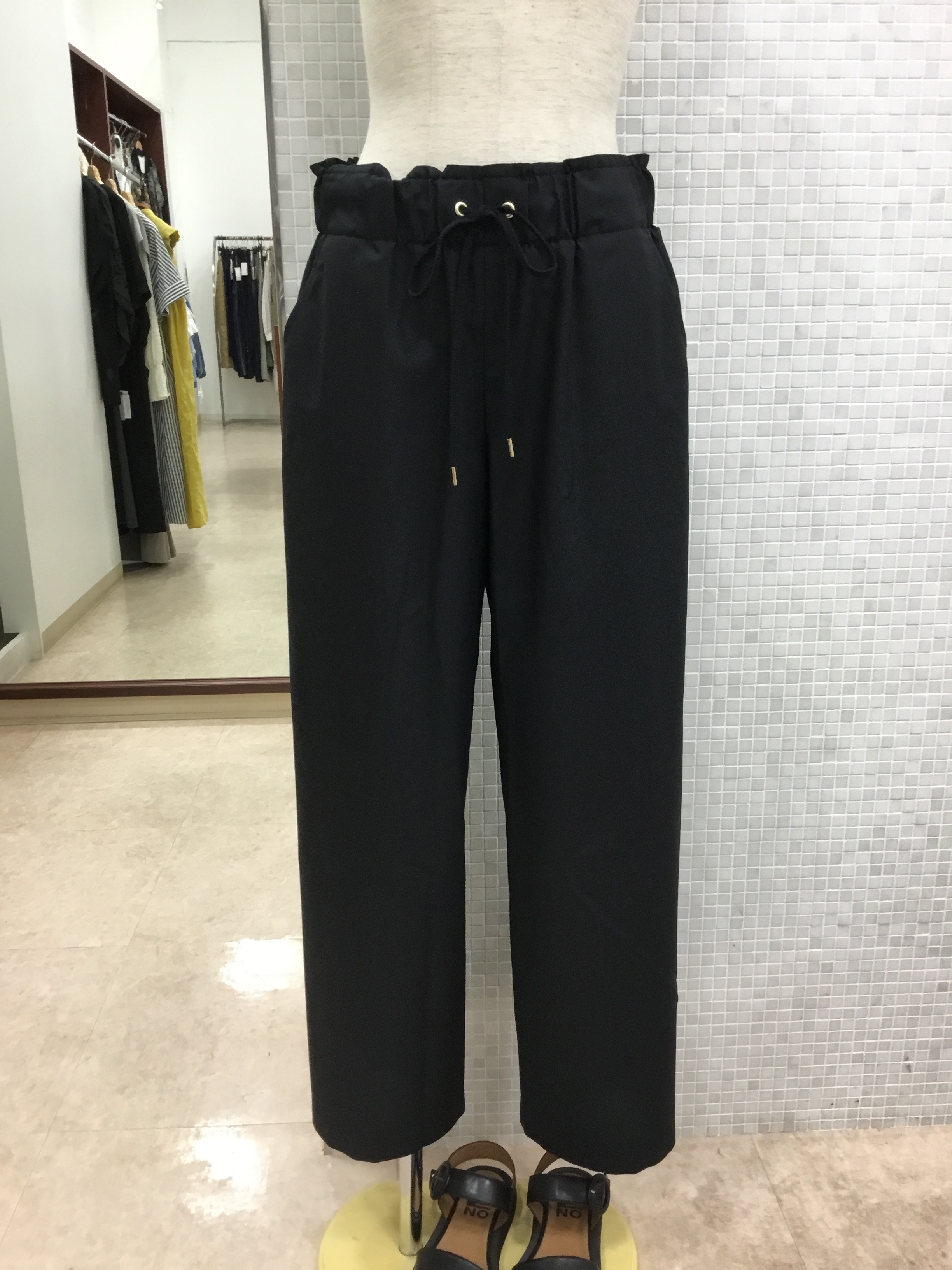 troisツイルワイドパンツ | selectshop BROWNSUGAR