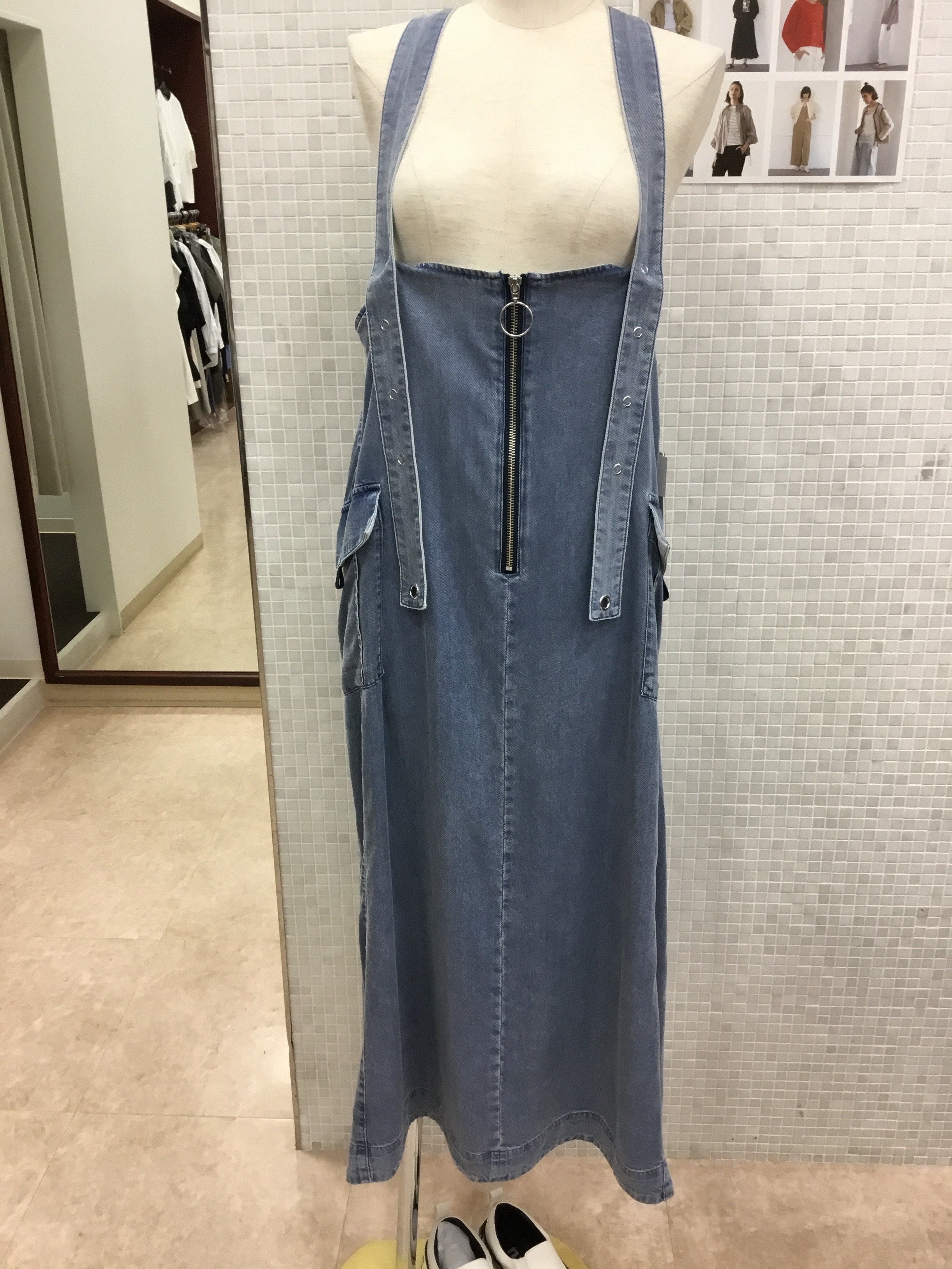 ayaneテンセルデニムジャンパースカート | selectshop BROWNSUGAR