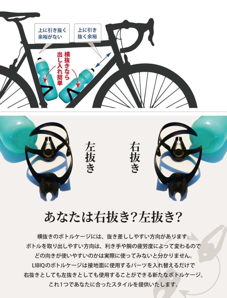 Carbon Bottle Cage 1 カーボンボトルケージ TYPE1 | LIBIQ