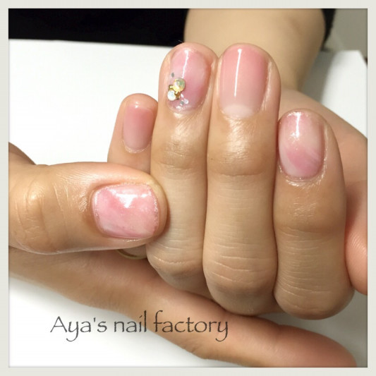 結婚式参列ネイル マニキュアコーティング有 Iera Nail Works