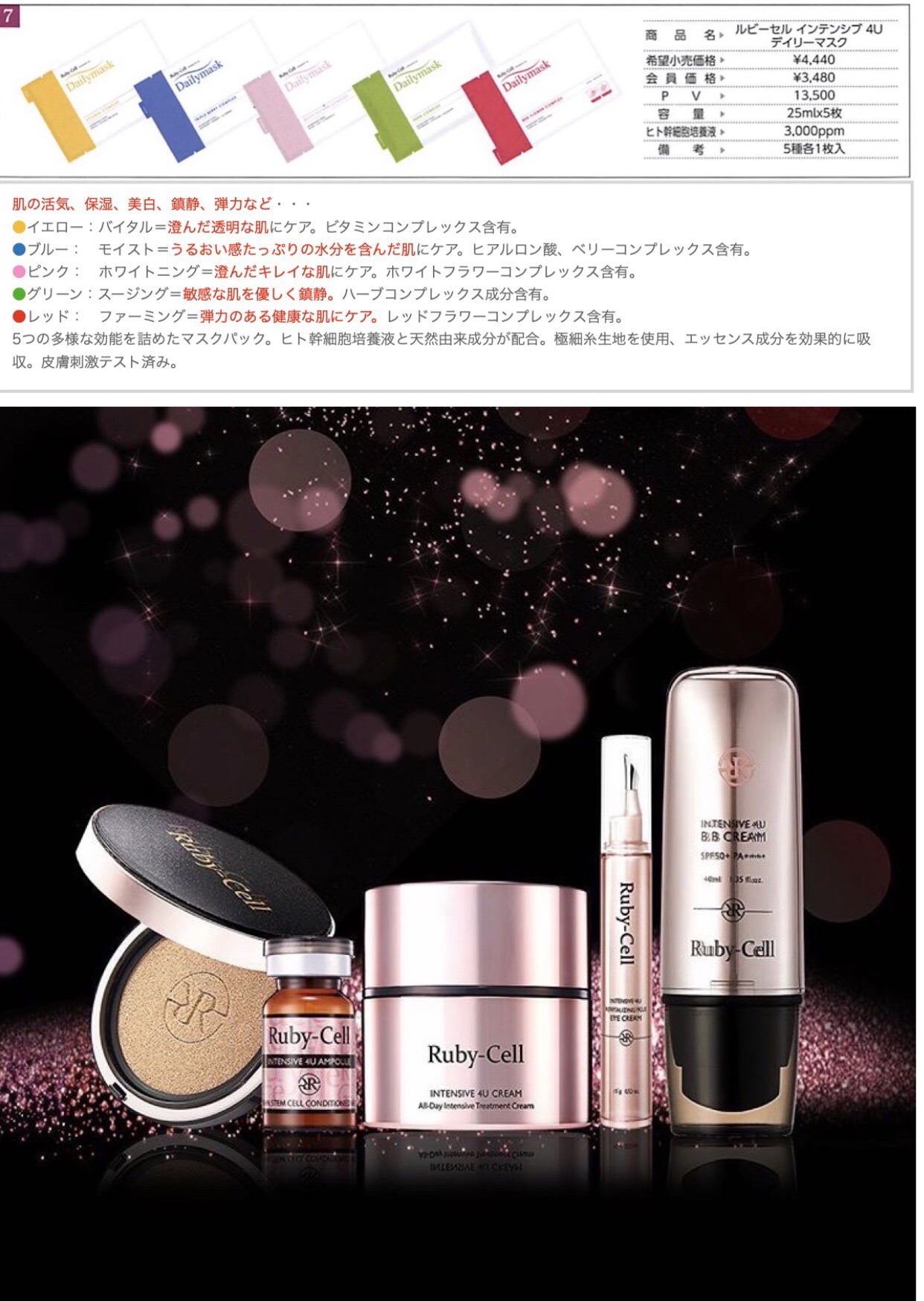 rubycellルビーセル　アイクリーム✖︎2本　新品未開封 rubycellルビーセルステムバイオーム4点新品未開封