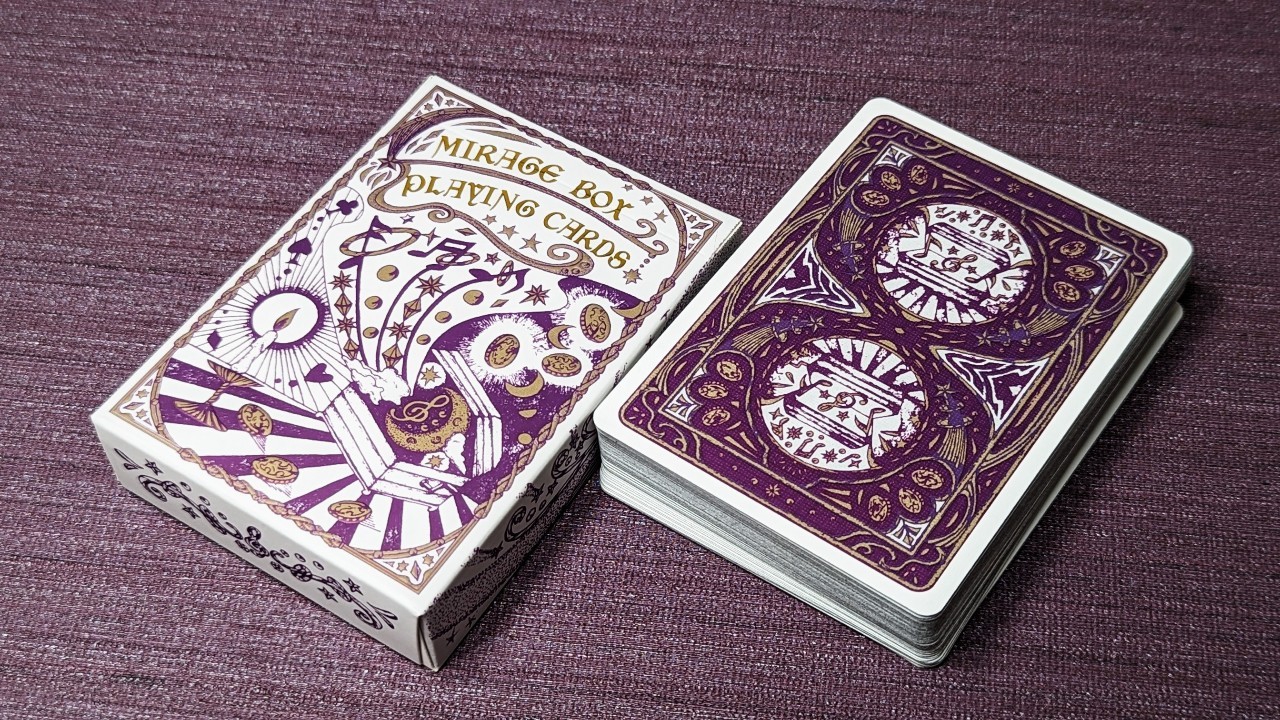 オリジナルトランプ販売開始】MIRAGE BOX Playing Cards | 山口