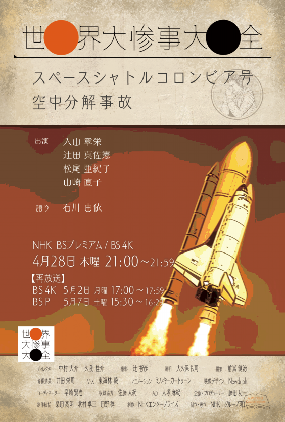 制作実績追加 世界大惨事大全 ミルキーカートゥーン Milky Cartoon