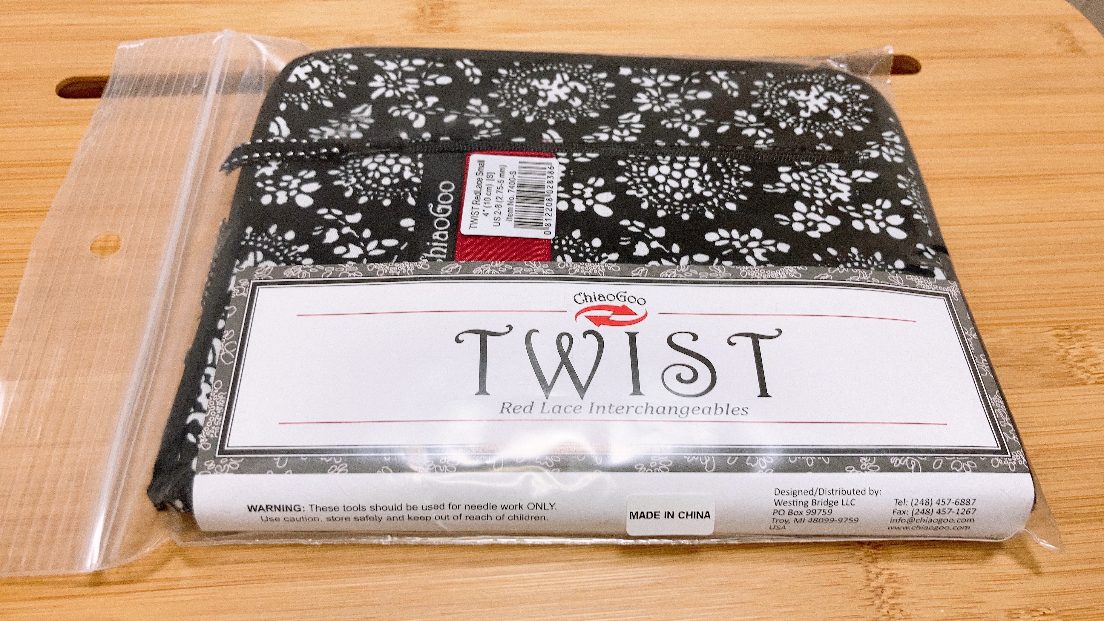 ChiaoGoo TWIST Red Lace Set Small 4inch 輪針セット購入！ | にた