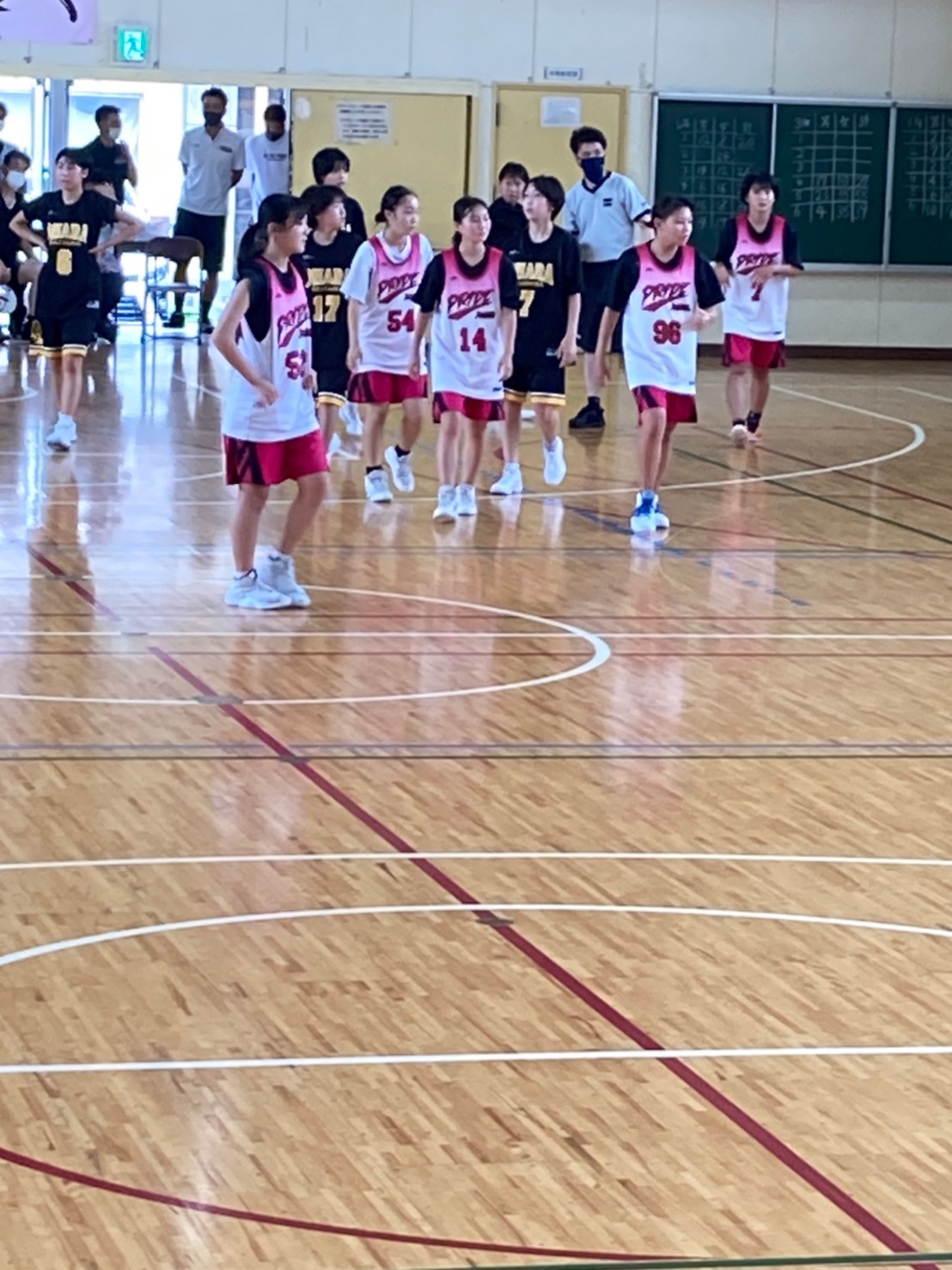 中古□埼玉県八潮市大原中学校 Daibara 女子バスケットボール