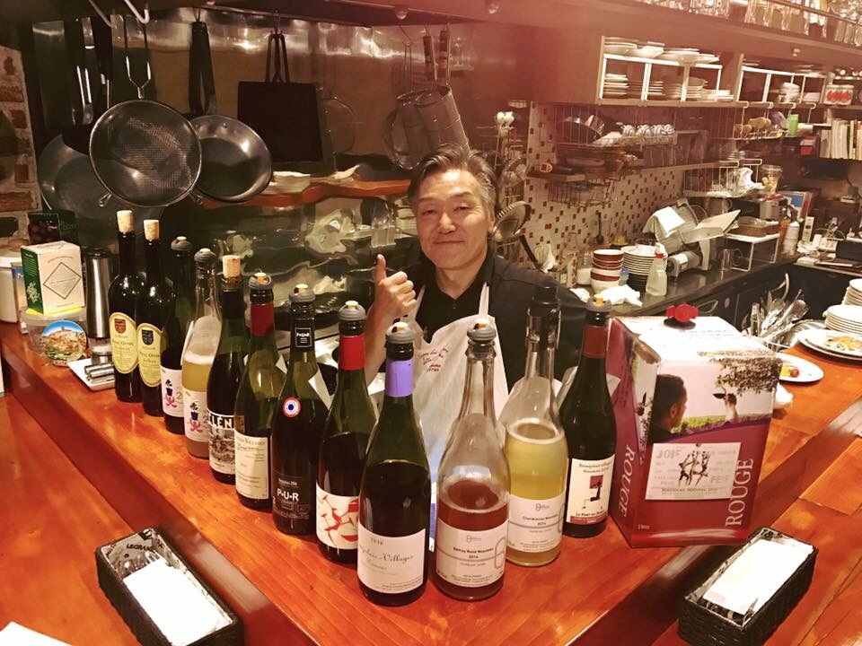 本日もヌーヴォーを飲めますよ( ‿ ) piccolo zio