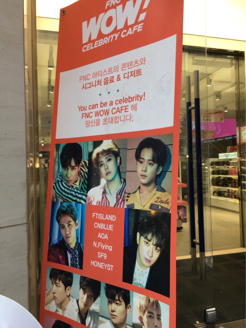 SF9 로운 FNC wow cafe SF9 テヤン wow cafe トレカ 1枚 SF9