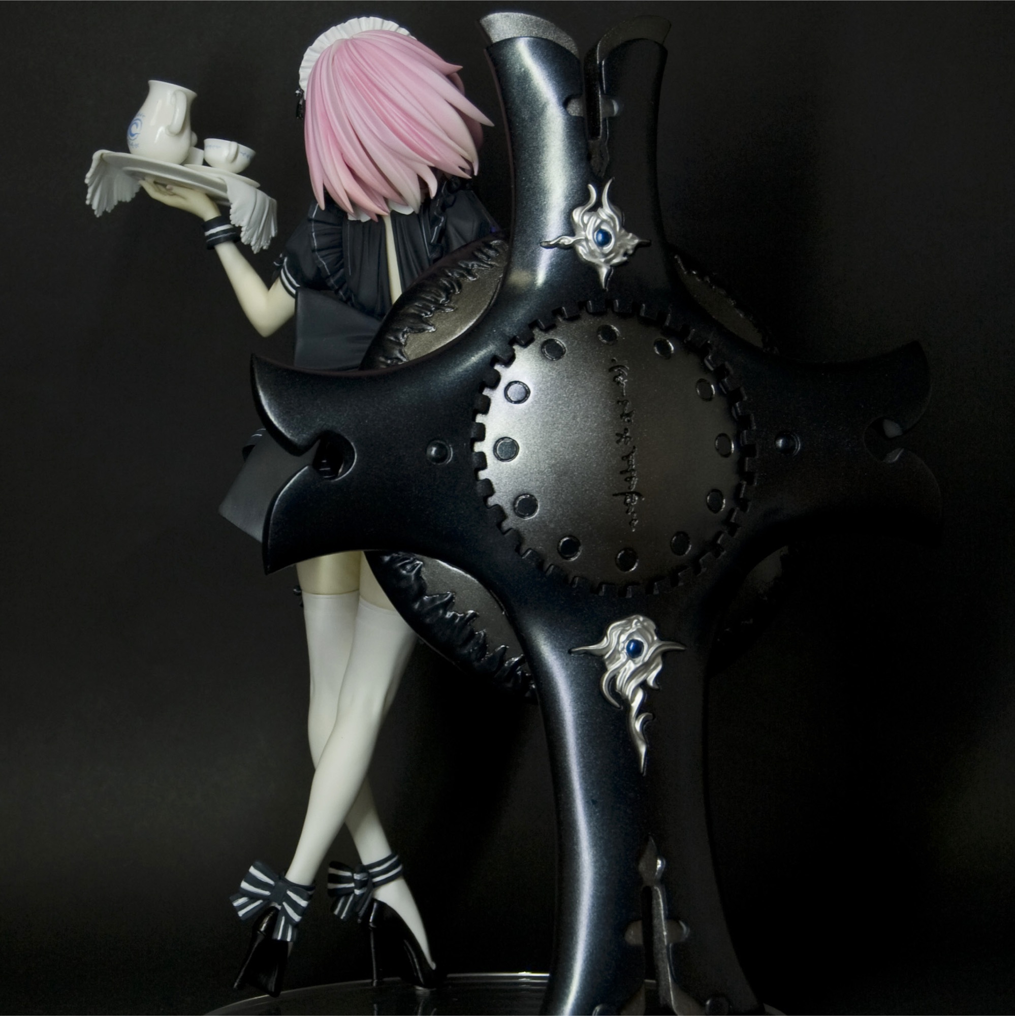 マシュ・キリエライト 「Fate/Grand Order」1/7 ガレージキット 駿河屋 -<中古>マシュ・キリエライト メイド 「Fate/Grand Order