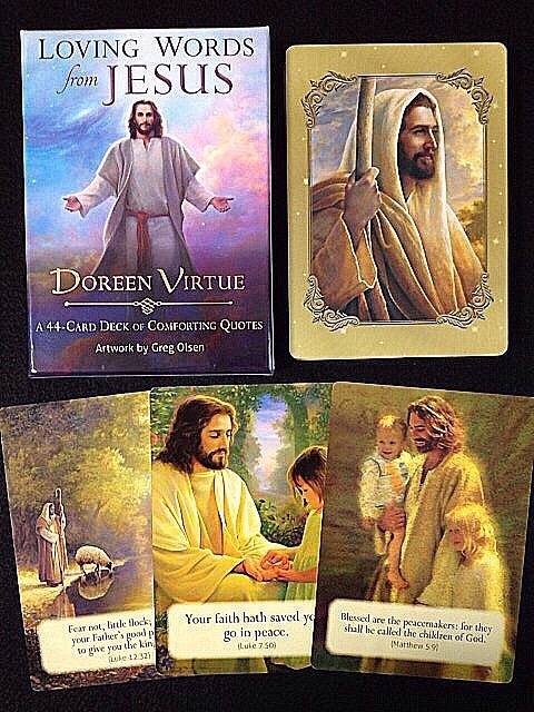 ラビングワードカードフロムジーザス　日本語・英語セット 日本語LOVING WORDS from JESUS Doreen Virtue
