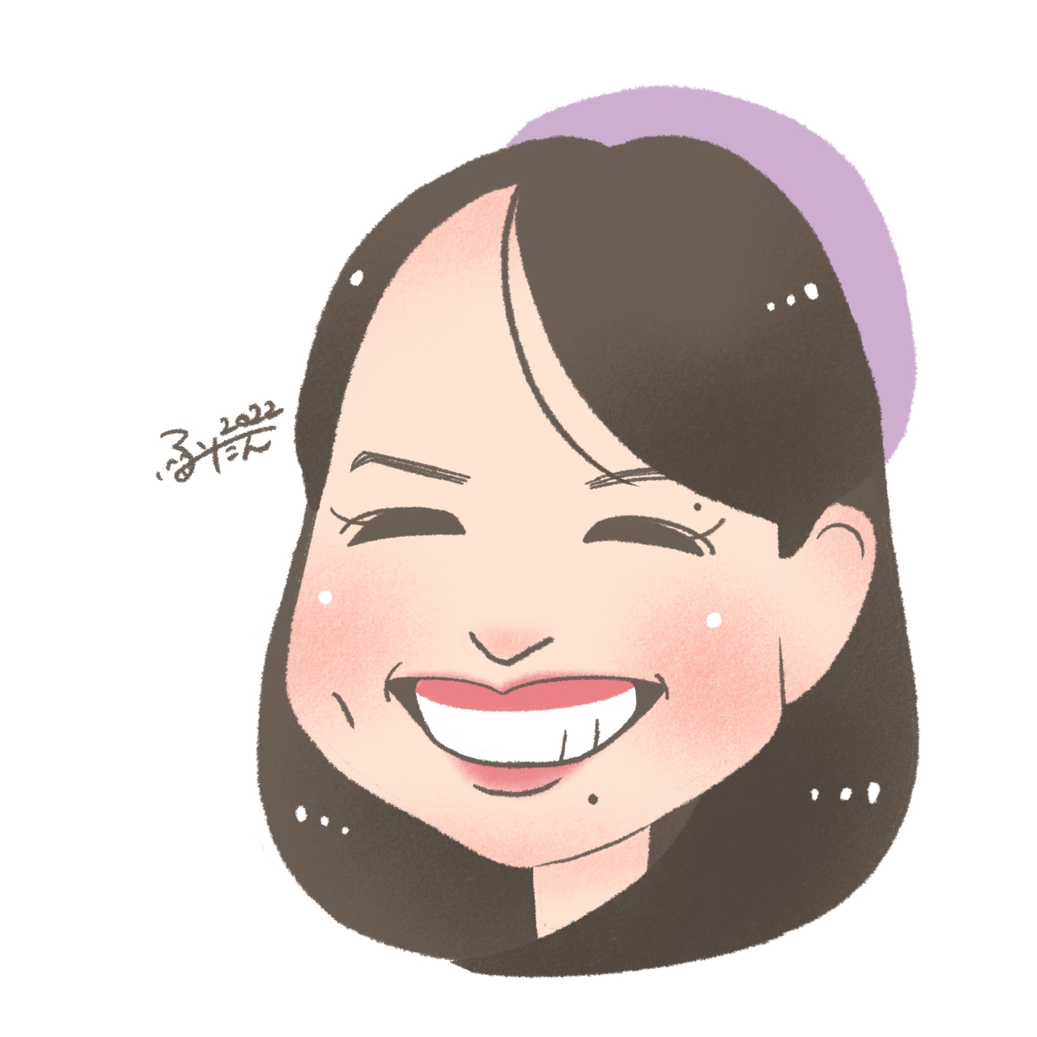 ふーたん 似顔絵