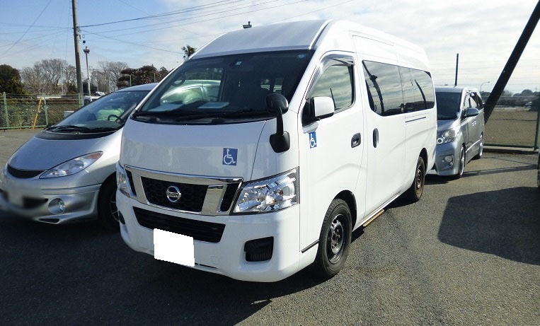 日産キャラバン 福祉車両(車椅子リフト)埼玉県S法人様より継続車検