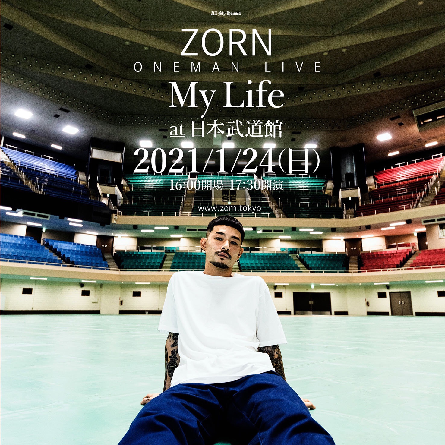ZORN 『My Life at 日本武道館』＆『汚名返上』DVD-