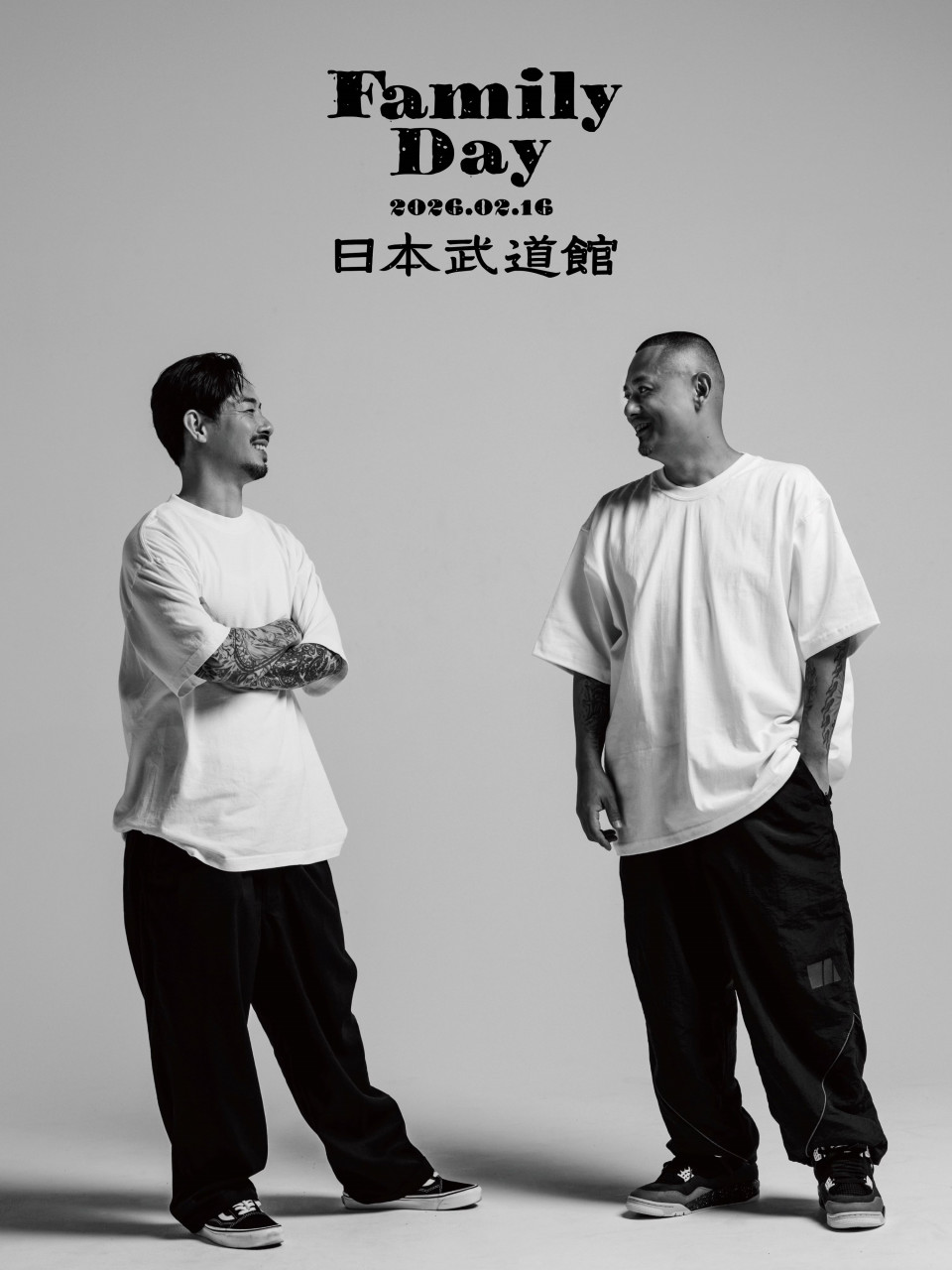 ZORNとOZROSAURUSのツーマンLIVE『Family Day』が来年2月に日本武道館 