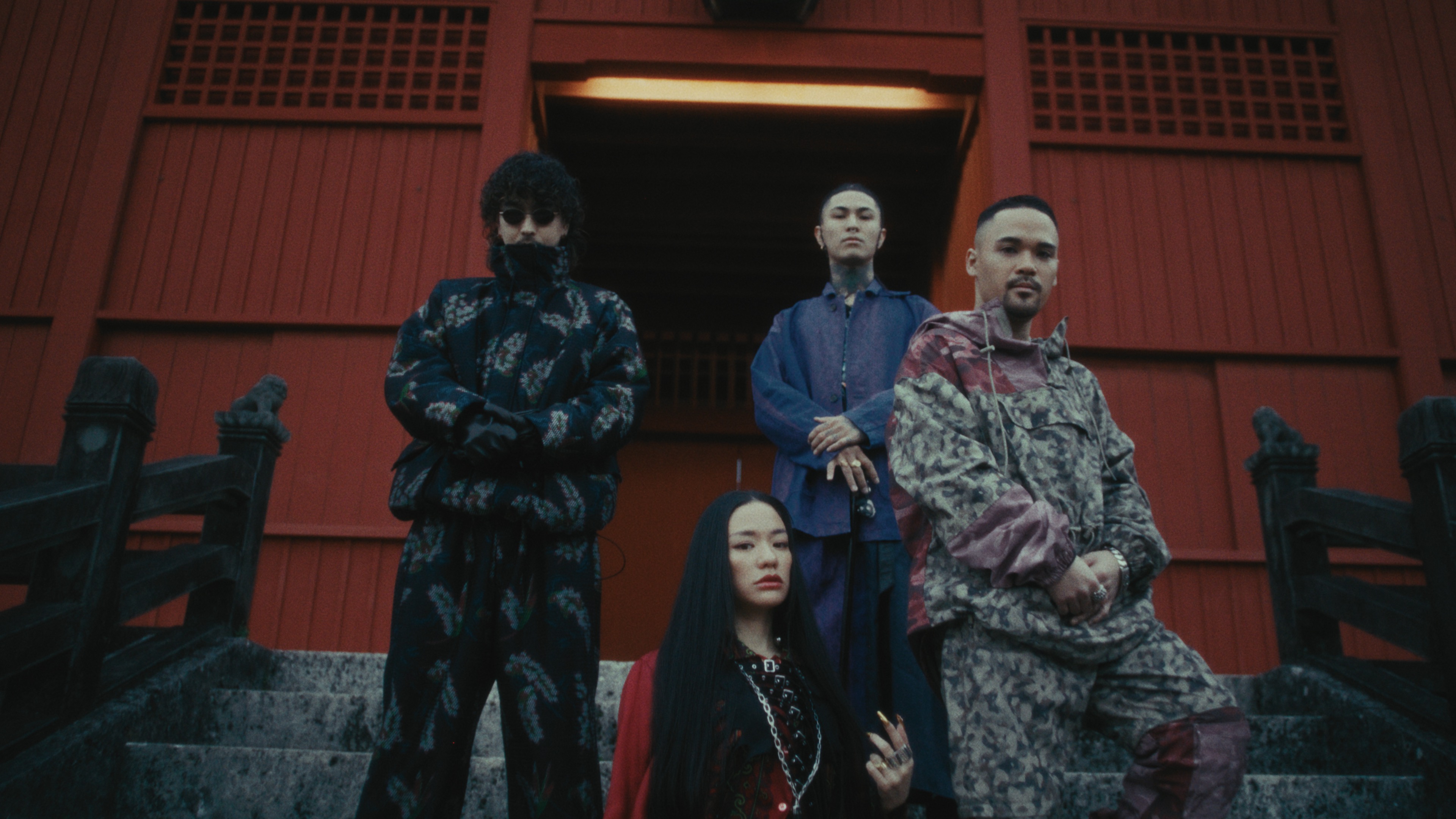 Awich, 唾奇, OZworld, CHICO CARLITOのマイクリレー曲「RASEN in