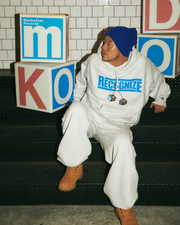 MUROがデザインするRECOGNIZEとManhattan Recordsのコラボアイテムが
