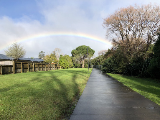 天気が変わりやすいnew Zealand 虹編 Yearbook New Zealand