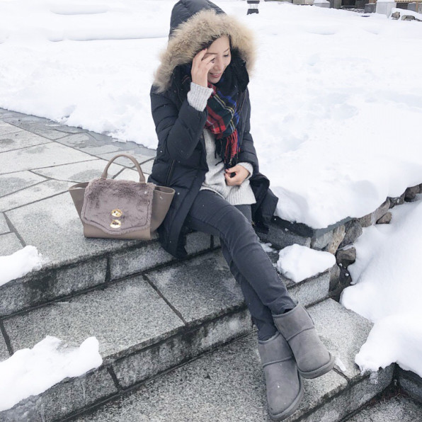 防寒重視の雪見温泉コーデ Chiyo S Favorite 防寒重視の雪見温泉コーデ Chiyo S Favorite