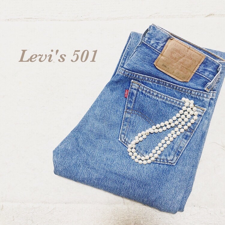 Levi's 501ヴィンテージデニムを綺麗めカジュアルに♡ | Chiyo's favorite