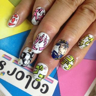 痛ネイル Jojo編 Nailgallary S