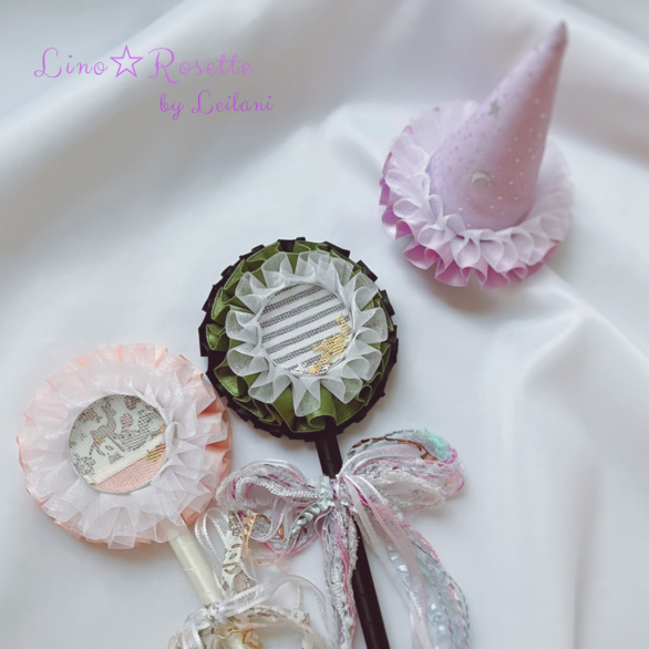 メモスタンドロゼット アンデコールロゼット ハンドメイド