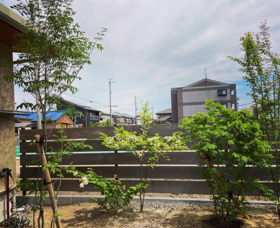 北名古屋市t様邸 追加植栽工事 山銀農園