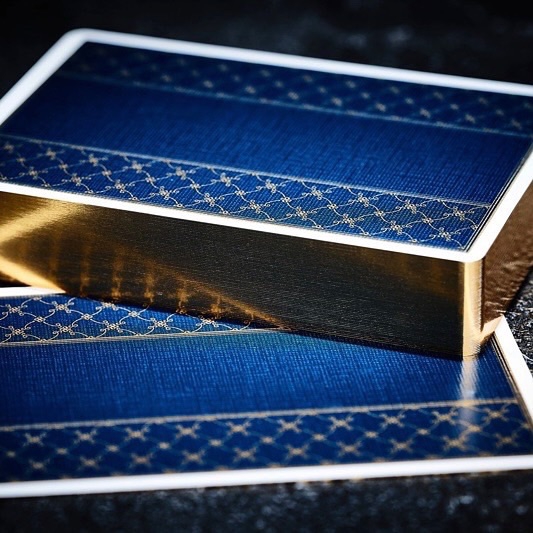 ストレート・プレミアムトランプGUILDED EDGE（赤・黒・銀） Straight