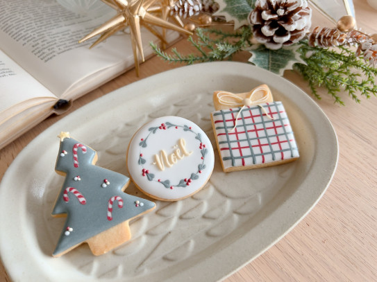 クリスマス限定! クリームからつくるアイシング基礎レッスン | Lucu