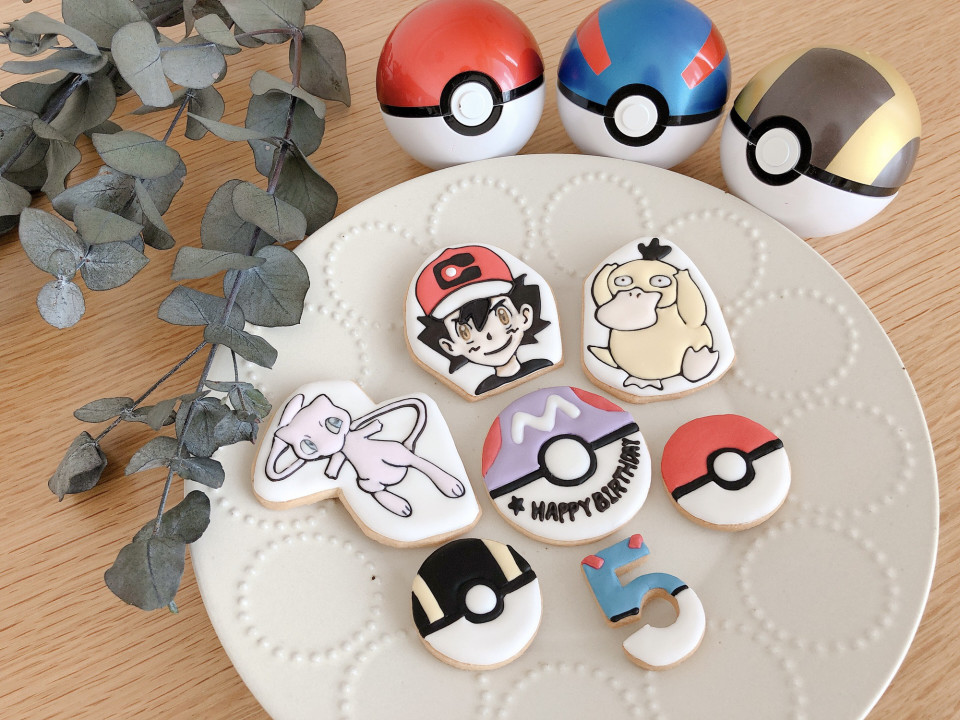 オンラインレッスン勉強中 キャラクタークッキーの作り方 Lucu Cookies