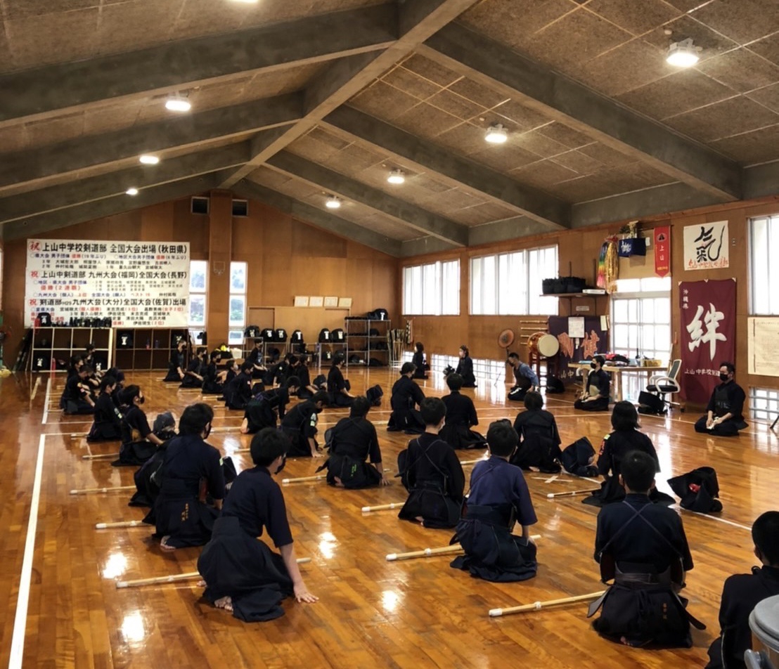 錬成会と上山中学校剣道部合同稽古に参加しました！ | 【公式】大道塾 - 剣道場（沖縄県那覇市）