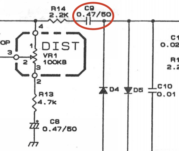 BOSS DS-1 mod. -- 低域修正 | Orange Music -- きっちゃんDE