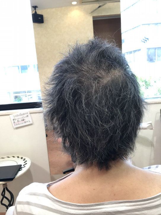 復髪 脱ウィッグ グレイヘアにします 私達はまだまだ生きる 江東区北砂美容室 江東区亀戸美容室 One S Place 癌サバイバー美容師 相澤一也のブログ