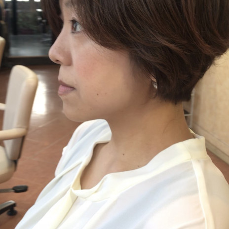ショートonショート 暑い夏 大人の女を涼しくせよ ショートカットツーブロック 江東区北砂美容室 江東区亀戸美容室 ちょっと変えたいあなたのために One S Place 美容師 相澤一也のブログ