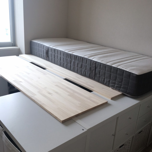 引き取りなら6000円】IKEAクイーンサイズセット