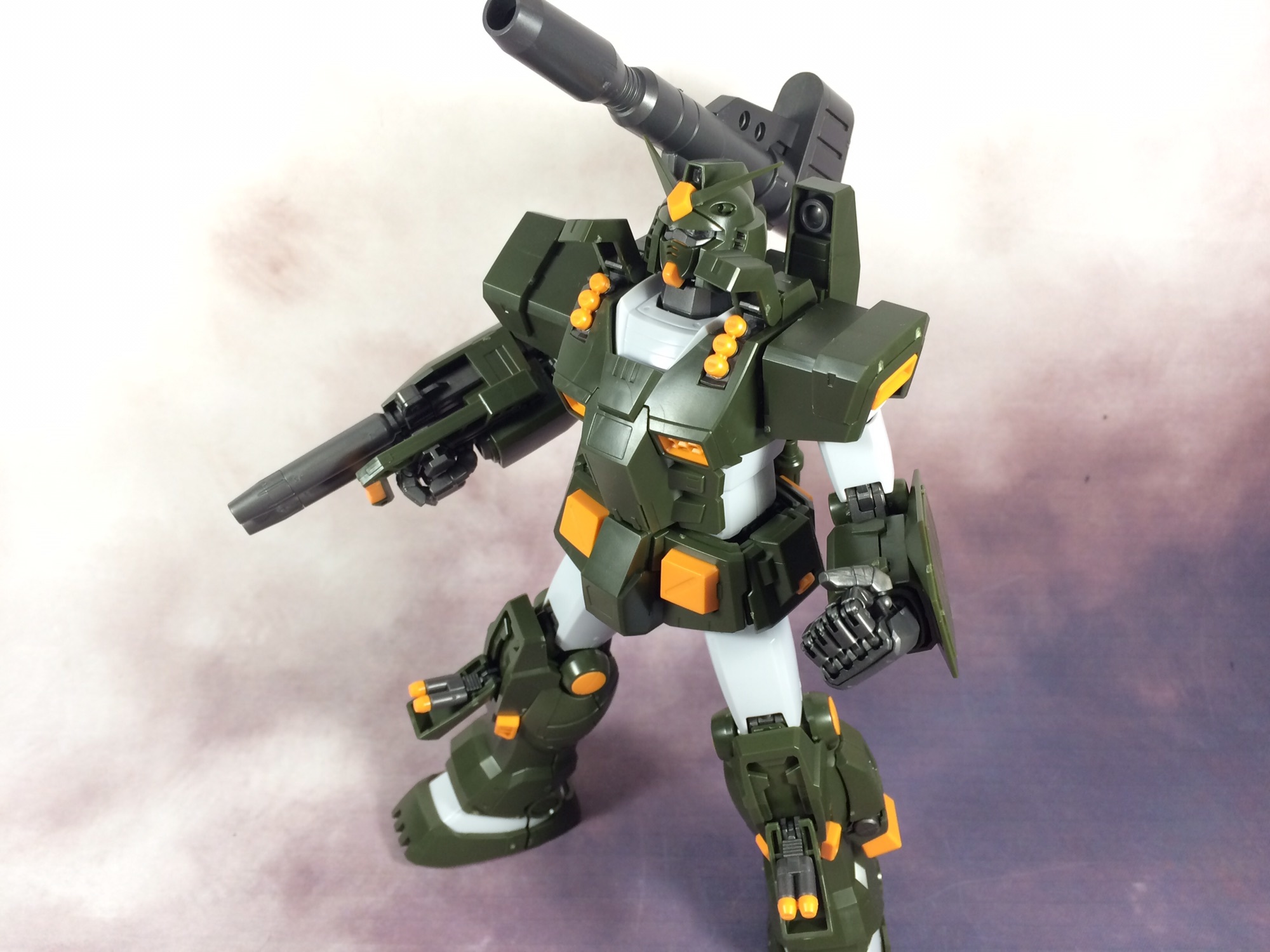 Mg フルアーマーガンダムmsv 素組 Nerdock Arsenal