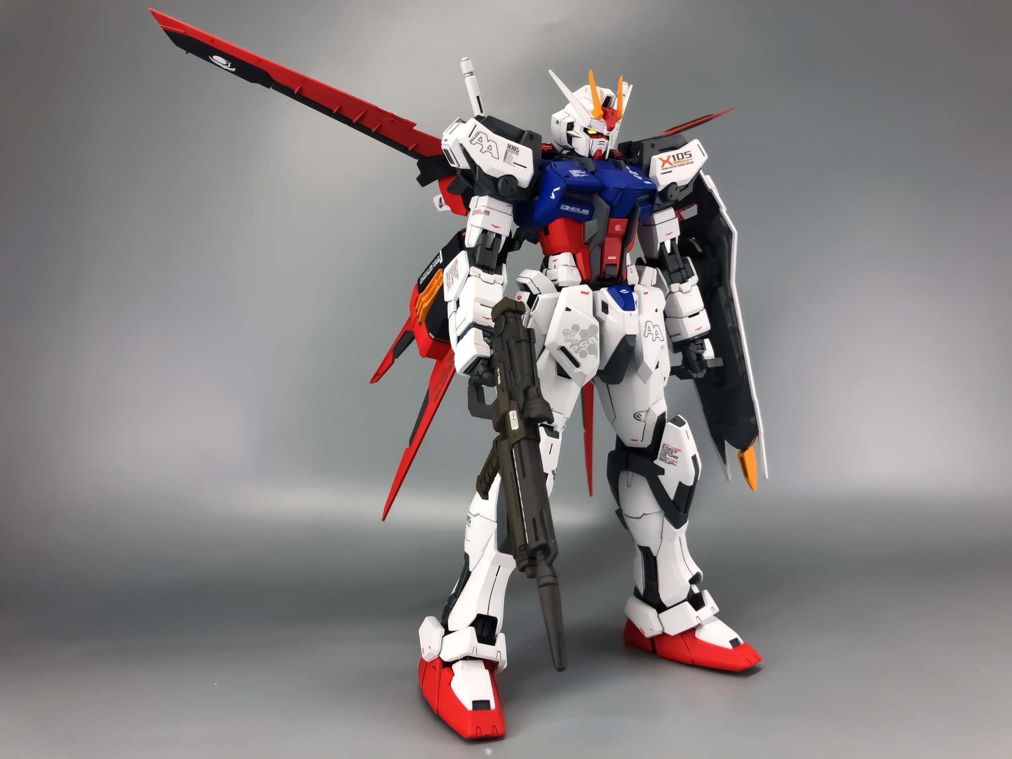 MGエールストライクガンダム Ver.RM 塗装完成 | 現在更新を停止中