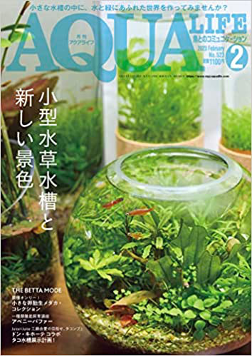 連載記事 アクアリウムの水草図鑑 第19回が掲載されています Water Plants Lover