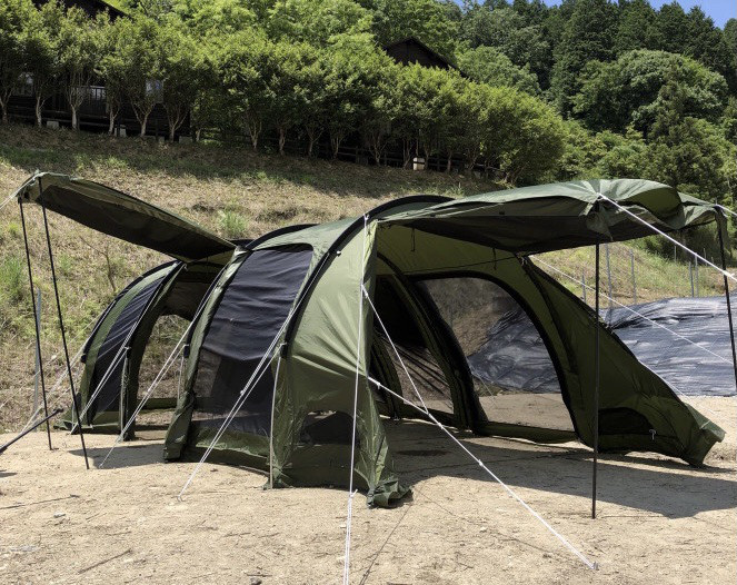 抽選で話題のカマボコテント3M。張ってみて分かった！！ | Black camp 