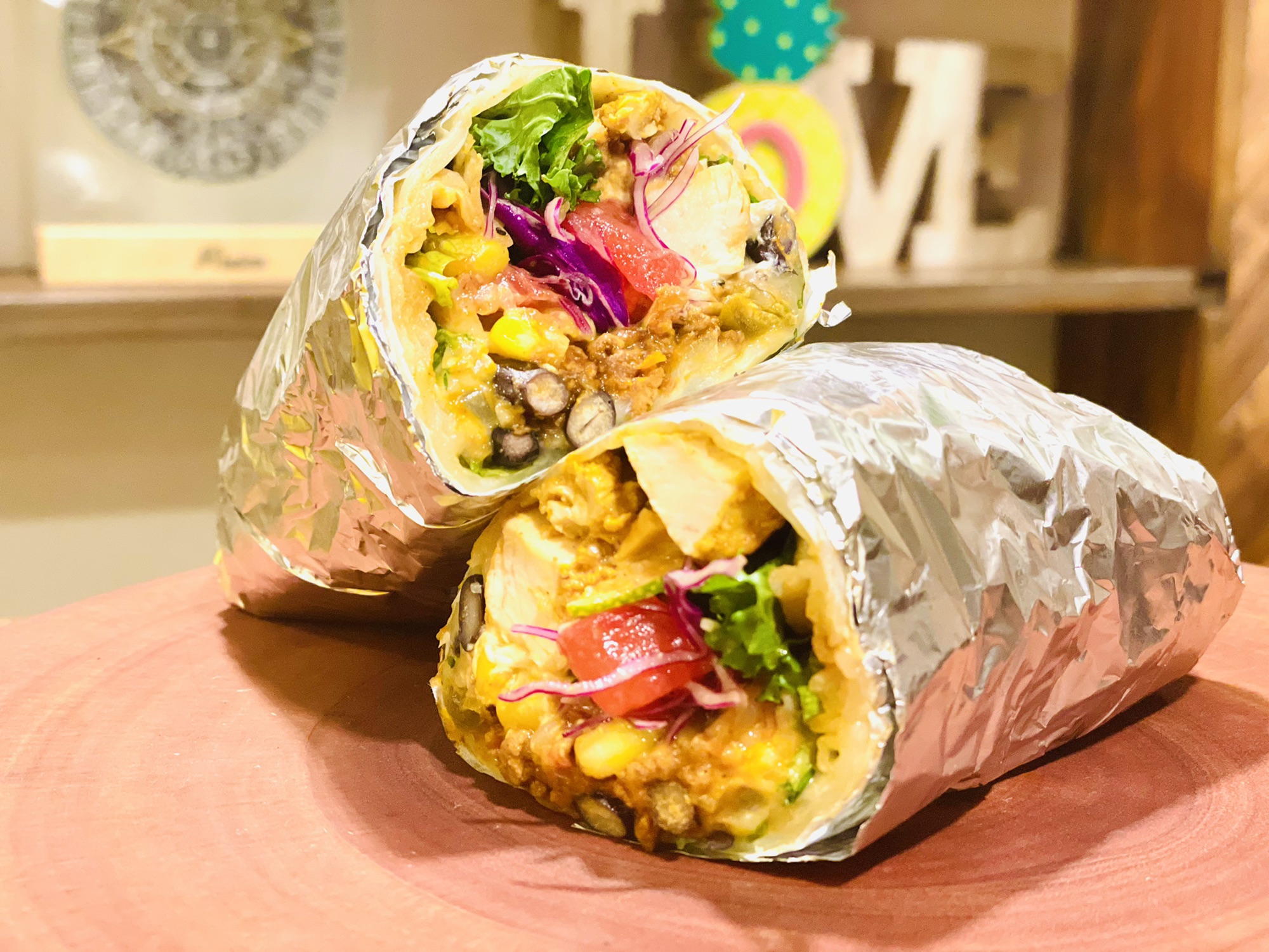 ベジタリアンビーンブリトーのレシピ