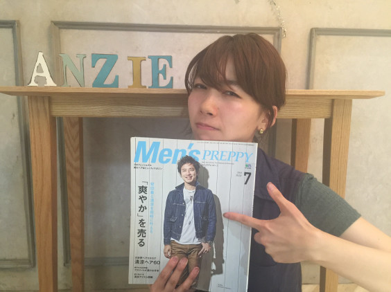 前坂 美来乃さんが スタイリストになりました Anzie 表参道美容室 Anziecollete 自由が丘美容室 Tomotaka Sakagari