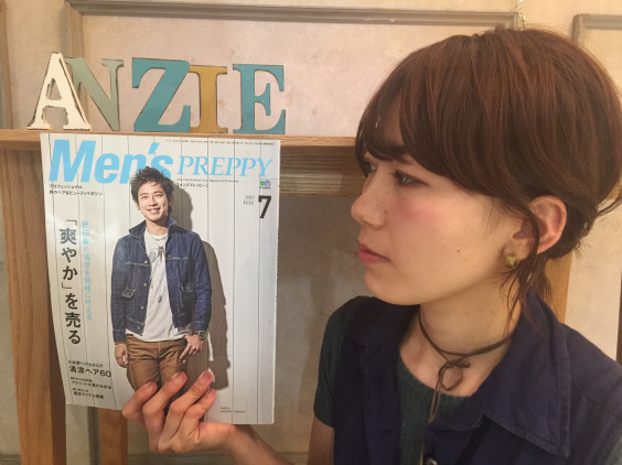 前坂 美来乃さんが スタイリストになりました Anzie 表参道美容室 Anziecollete 自由が丘美容室 Tomotaka Sakagari
