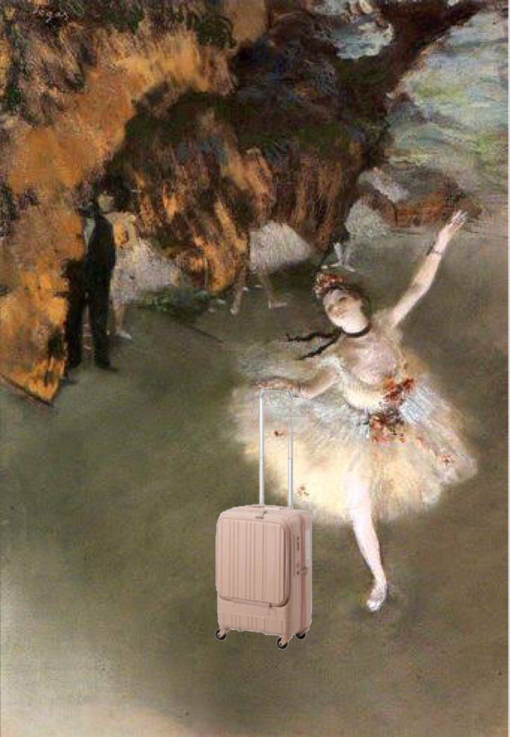 エドガー・ドガ「踊りの花形（エトワール、あるいは舞台の踊り子とも呼ばれる）」（1878頃） | スーツケースの伝道師の巣