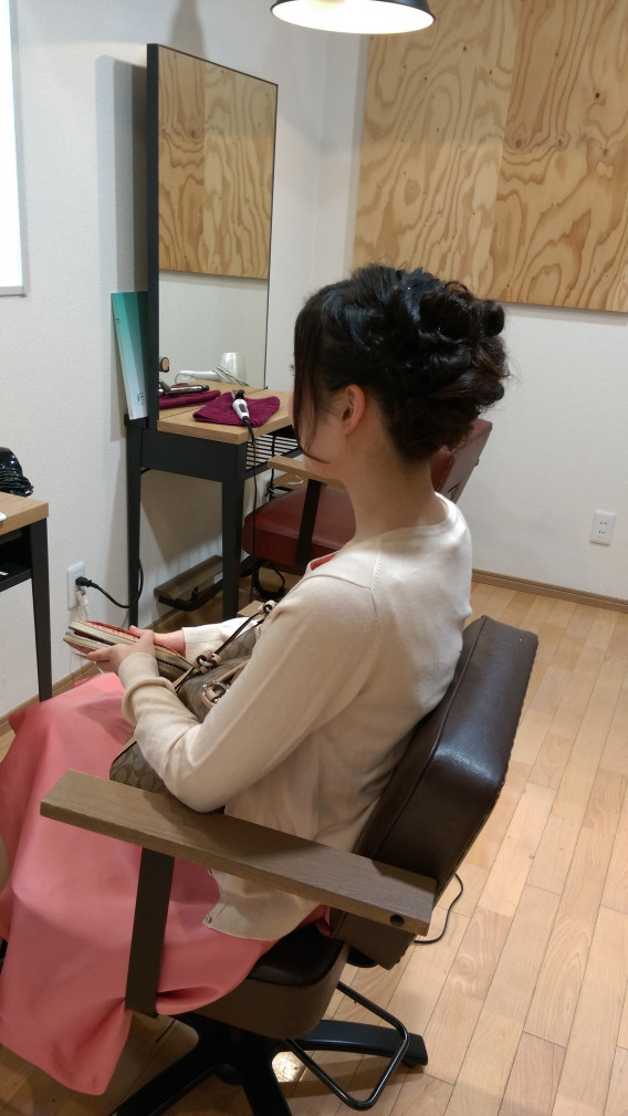 結婚式のヘアアレンジ 赤羽美容室beluベル Kei Mimura S Room