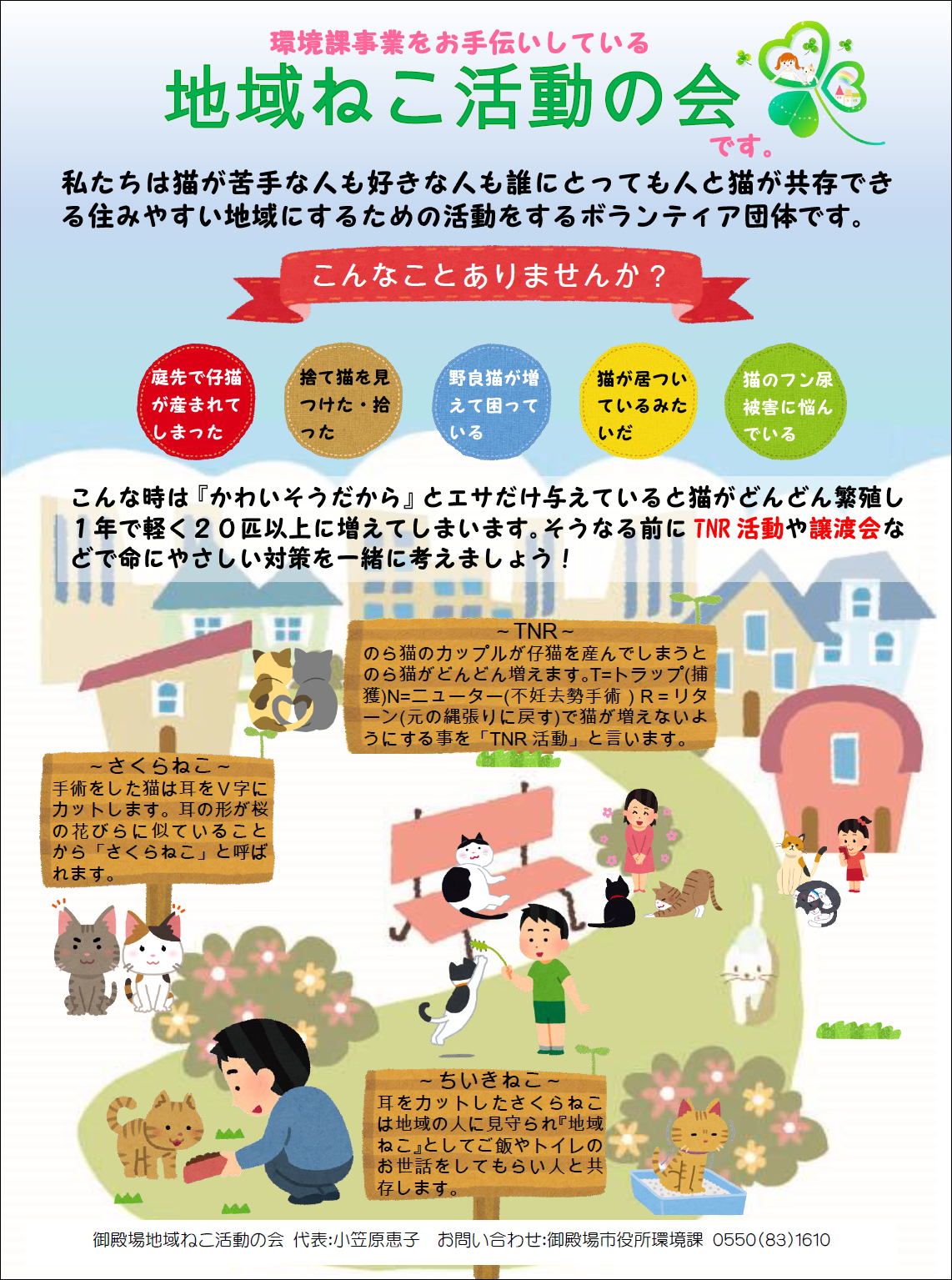 サークルの概要 にゃんくるわんくる御殿場HP