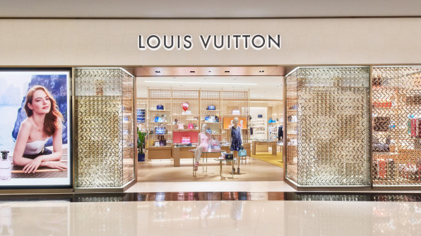 Louis Vuittonの店舗内装を飾る特別な突板。 | abodesign（アボ 
