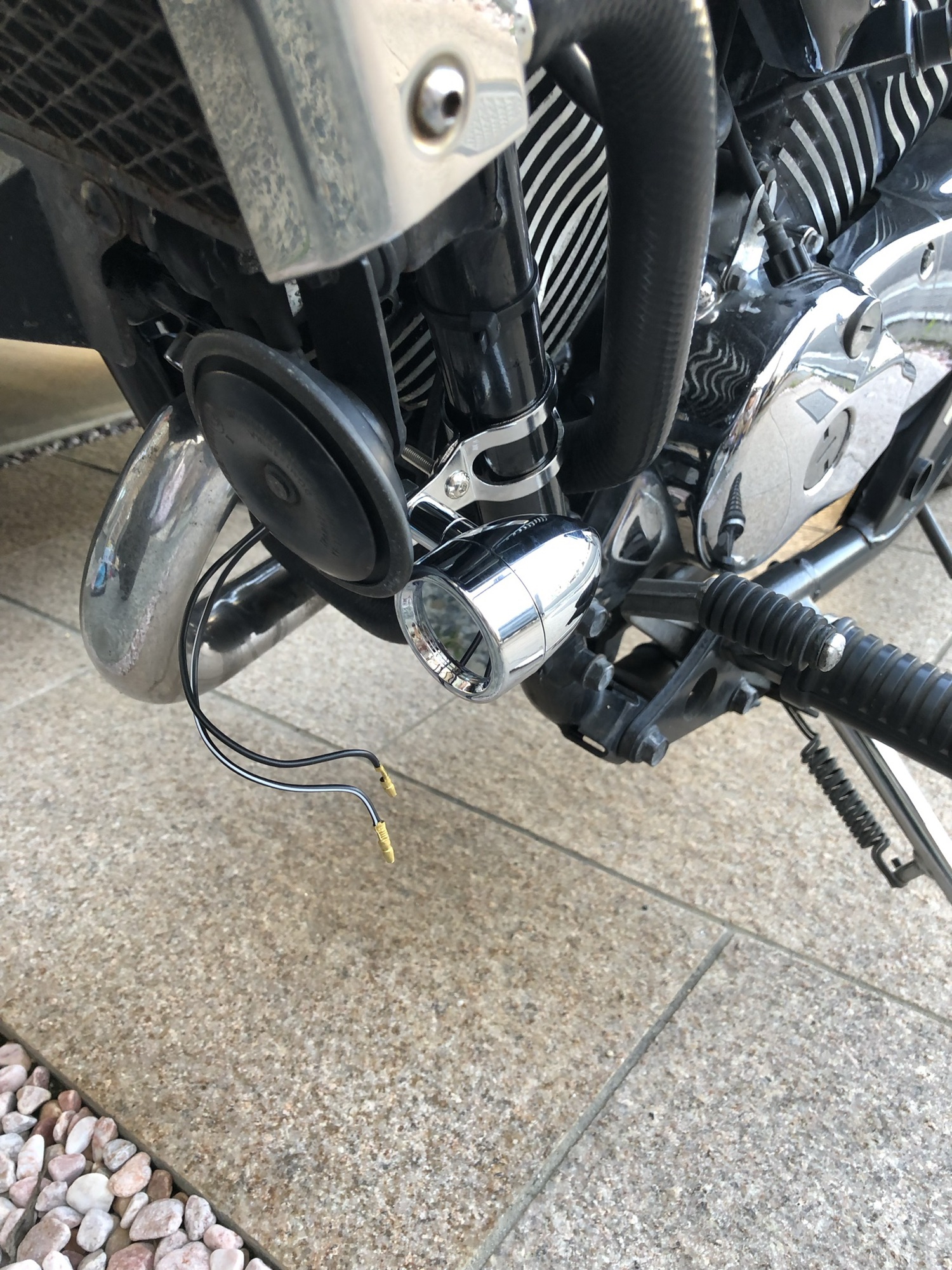 フロントウインカー交換 エリミネーター250V | Mellows-Garage