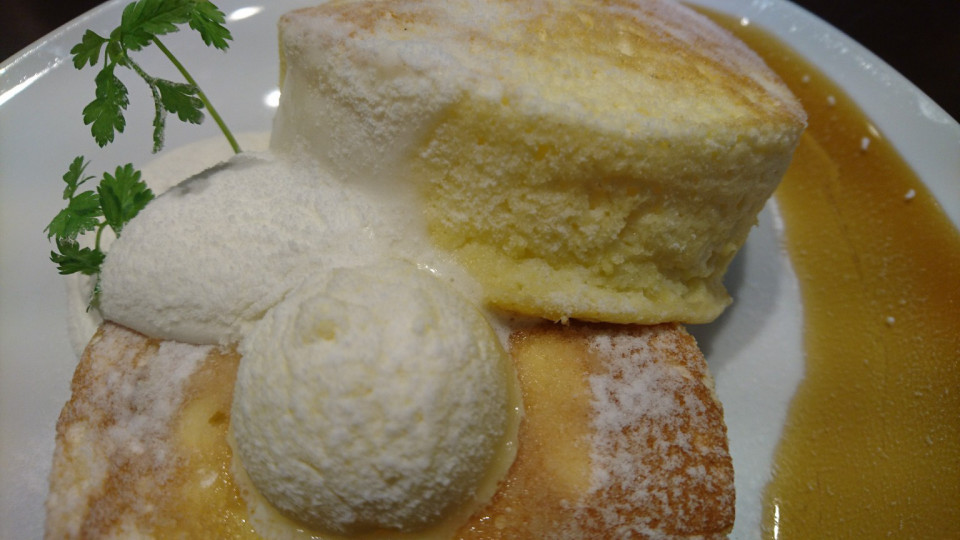 グランカフェf上井店 でパンケーキのふわふわとろとろを体感した のんきーのはらぺこ日記 鳥取県で食べます グランカフェf上井店 でパンケーキのふわふわとろとろを体感した のんきーのはらぺこ日記 鳥取県で食べます