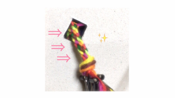 簡単diy 君の名は 組紐風ミサンガ Nom De Plume ノンデプルーム