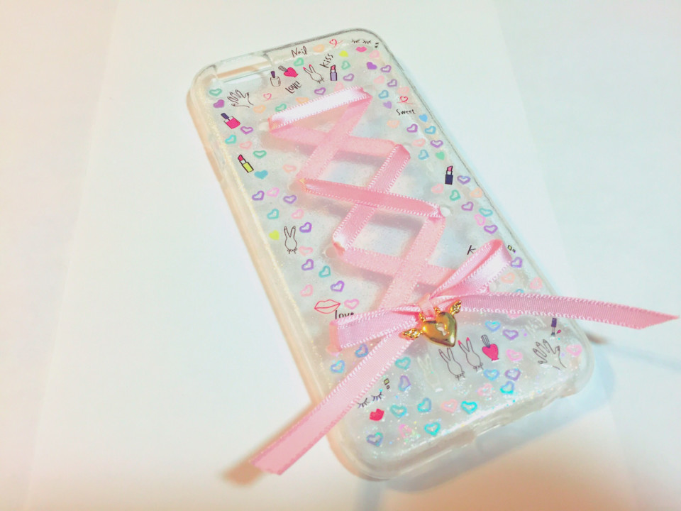 かわいい レースアップiphoneケースの作り方 Diy Nom De Plume ノンデプルーム